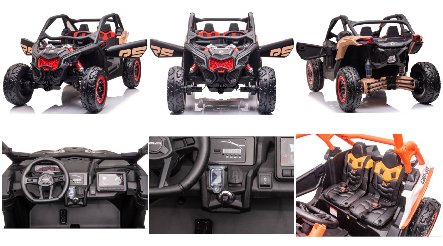 Can Am Maverick Licensed Battery Powered Ride On UTV